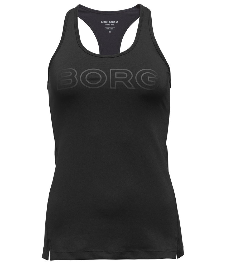 Bjorn Borg T-shirt Αμάνικο Γυναικείο - RACERBACK TANK CLE - Black Beauty