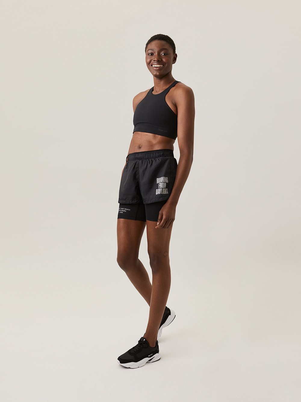 Bjorn Borg Σόρτ Performance Γυναικείο - Night Shorts - Black Beauty - Image 7