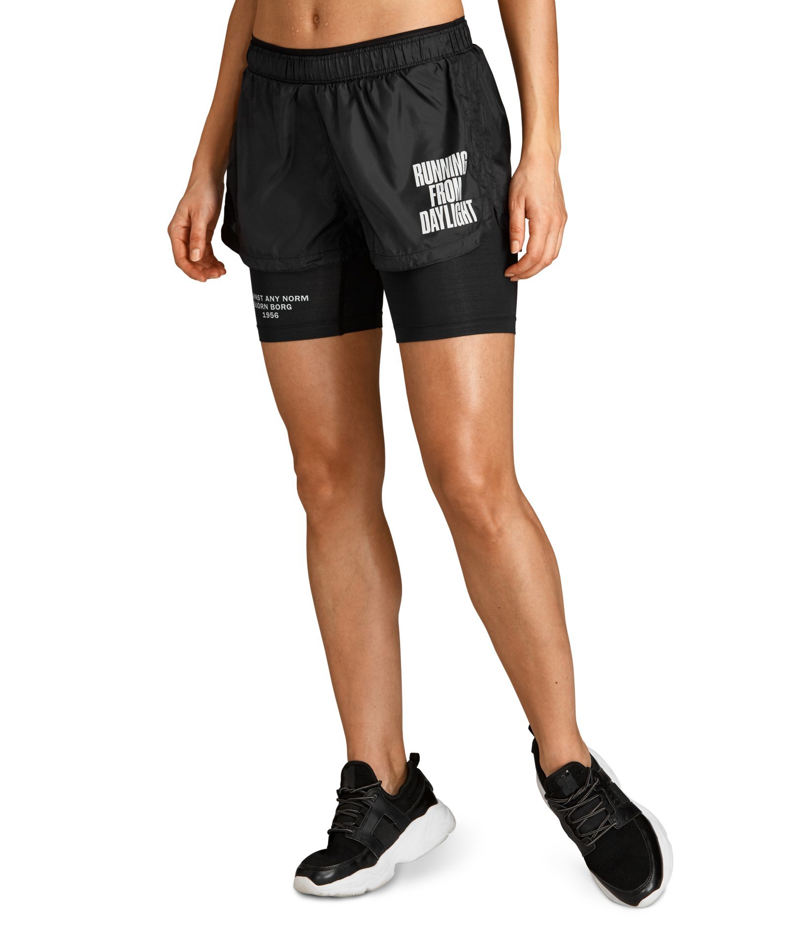 Bjorn Borg Σόρτ Performance Γυναικείο - Night Shorts - Black Beauty - Image 6