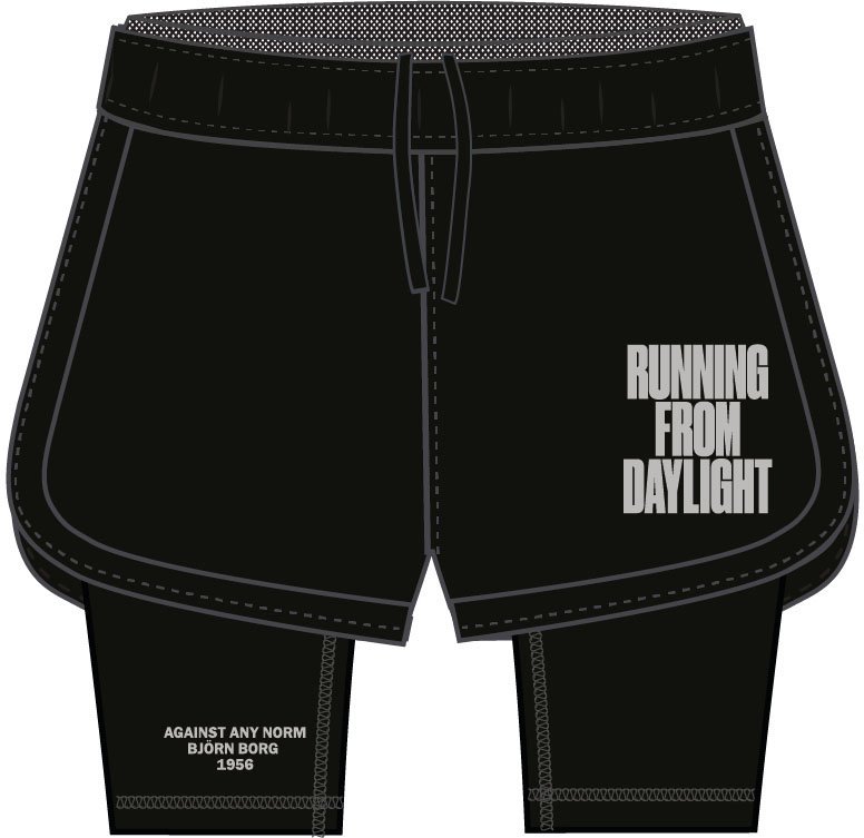 Bjorn Borg Σόρτ Performance Γυναικείο - Night Shorts - Black Beauty - Image 8