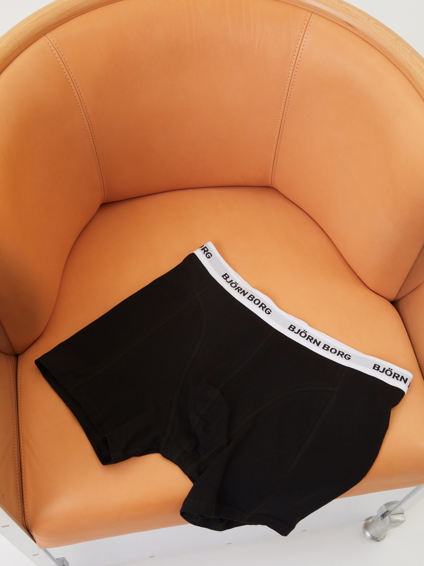 Bjorn Borg Ανδρικά Εσώρουχα 3τεμ. - Shorts Contrast Solid 3 Pieces - 9999-1028-90011 - Black - Image 6