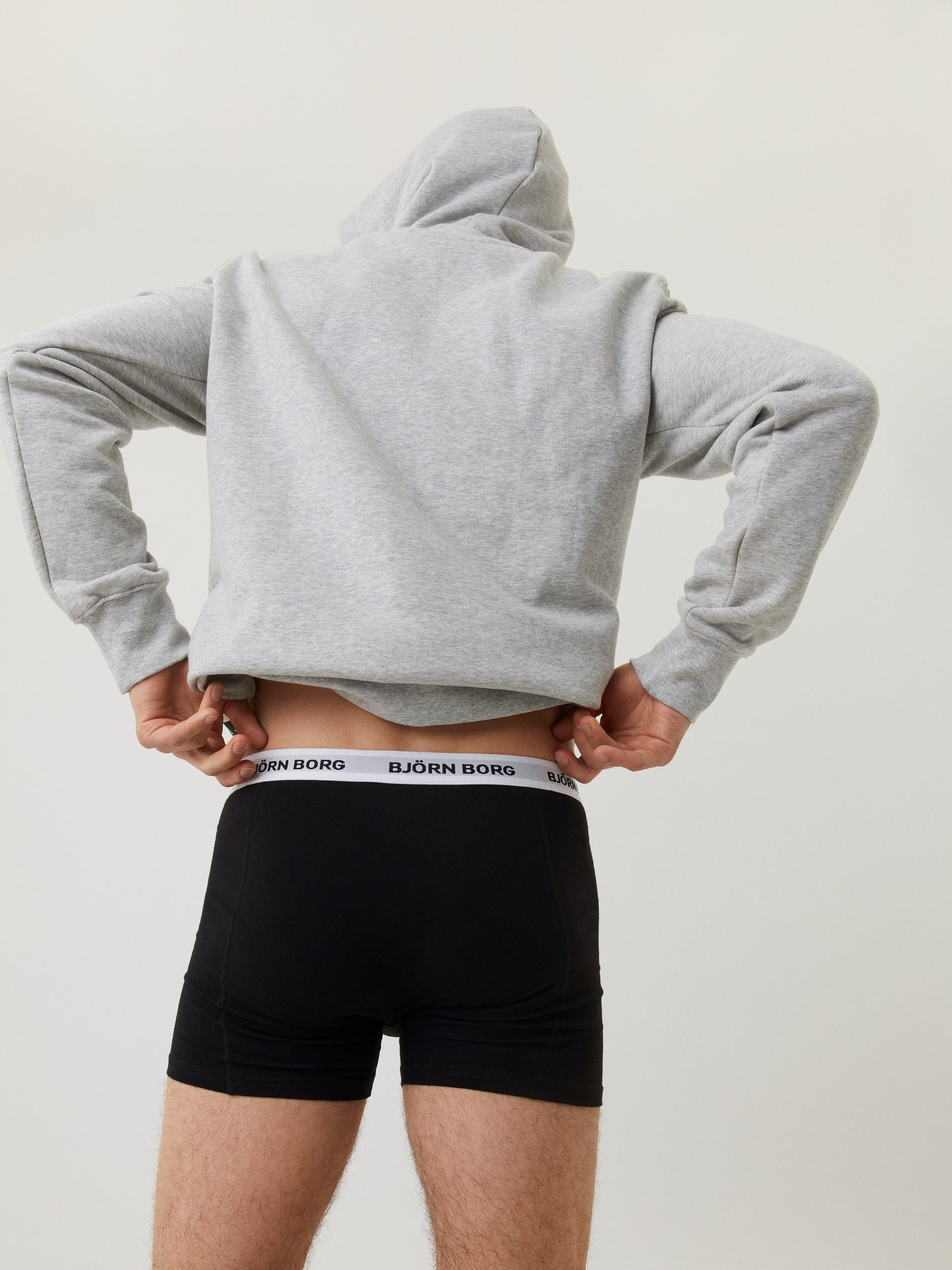 Bjorn Borg Ανδρικά Εσώρουχα 3τεμ. - Shorts Contrast Solid 3 Pieces - 9999-1028-90011 - Black - Image 8