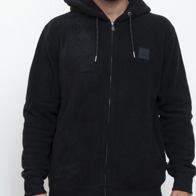 Russell Athletic Ανδρικη Ζακέτα Με Κουκούλα - Zip Through Hoody Jacket - A3-720-2-099 - Black