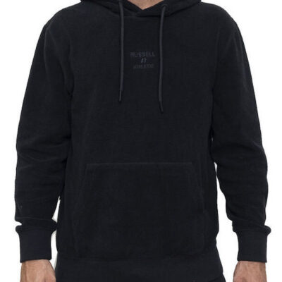 Russell Athletic Ανδρικό Φούτερ Με Κουκούλα - Pullover Hoody Jacket - A3-721-2-099 - Black