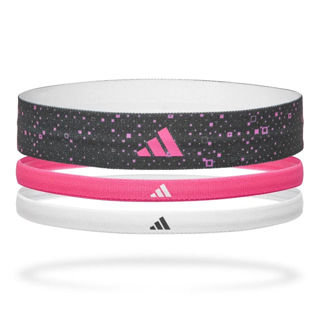 Adidas Hairbands - ADAC-16160-PNKWHBK - Graphic Pink Wh Bk
