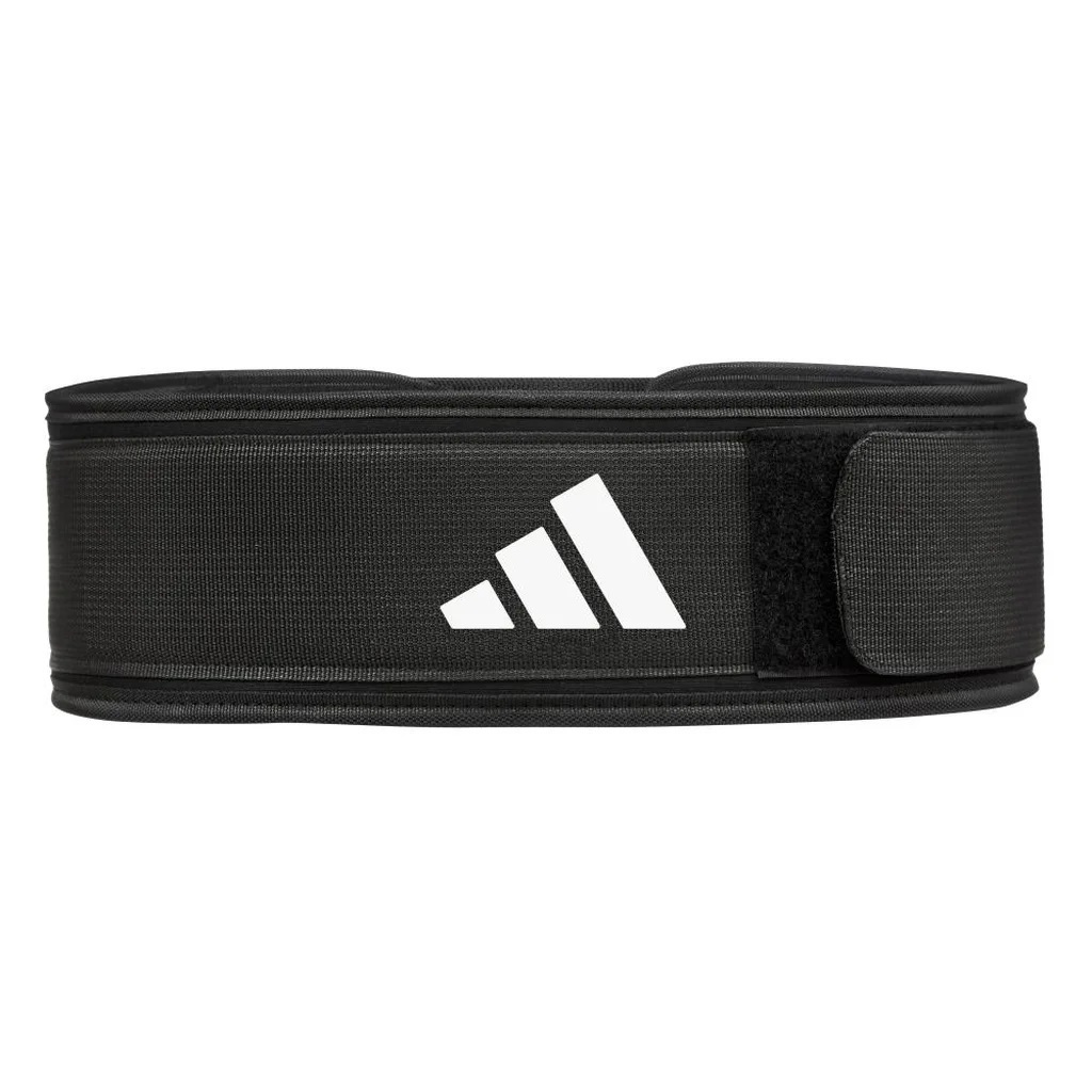 Adidas Ζώνη Άρσης Βαρών L - Weightlifting Belt - Essential - ADGB-12255-NL-BLACK