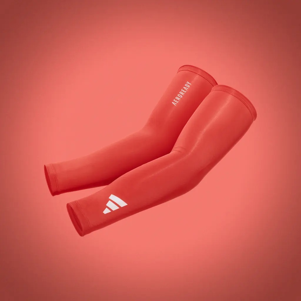 Adidas Μανίκια Συμπίεσης S/M - Aeroready C/Sion - Arm Sleeve Rd - ADSL-13011RD-RED - Image 3