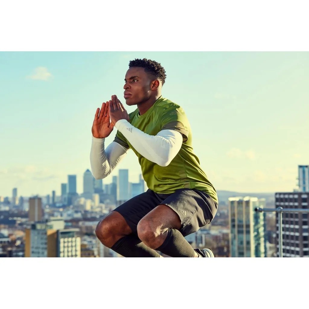 Adidas Μανίκια Συμπίεσης S/M - Compression Arm Sleeves - ADSL-13023WH-NL - White - Image 3