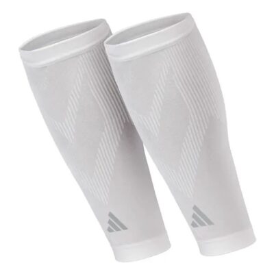 Adidas Μανίκια Συμπίεσης Γαμπών S/M - Compression Calf Sleeves - ADSL-13323WH-NL-WH - White