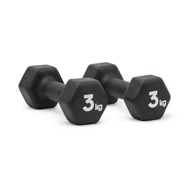 Adidas Βαράκια - Dumbbells 3kg - ADWT-11403 - Black - Image 2