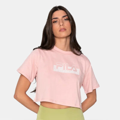 Fila Γυναικείο Κοντομάνικο - Evelyn - APCHWS23020-999 - Pink