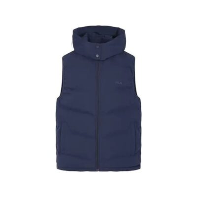 Fila Ανδρικό Αμάνικο Μπουφάν - Klay - APERMF24002-200 - Μπλε