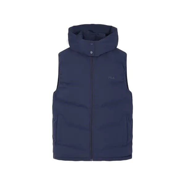 Fila Ανδρικό Αμάνικο Μπουφάν - Klay - APERMF24002-200 - Μπλε
