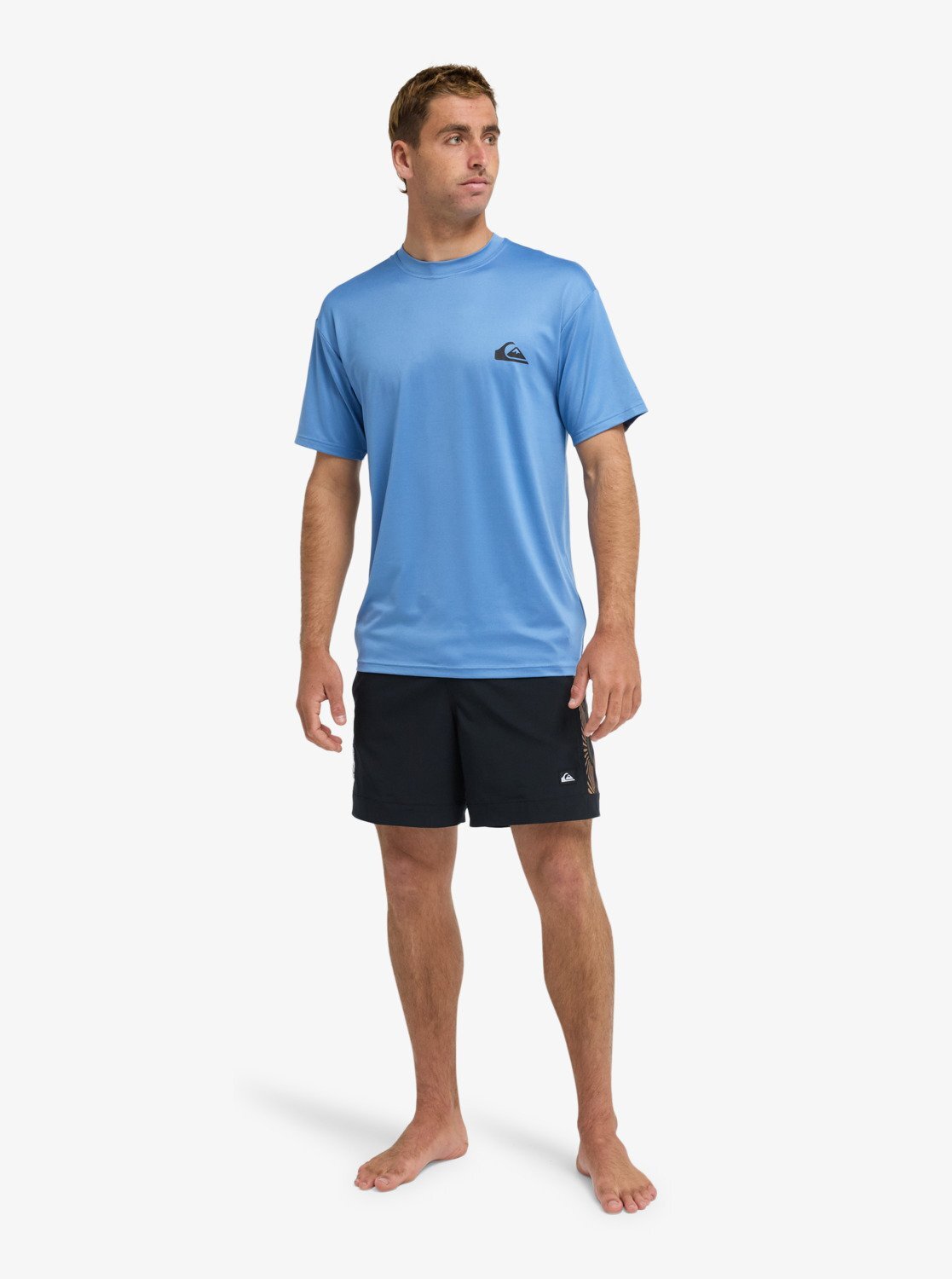 Quiksilver Ανδρικό Αντιλιακό UPF 50 Surf T-Shirt - Everyday Surf - AQYWR03135-blc0 riviera - Image 4