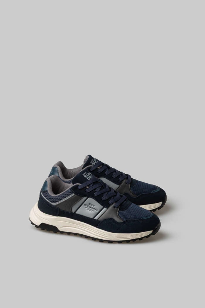 Superdry Παπούτσι Ανδρικό - Jackson - B00171AY3 - Navy/Grey - Image 3