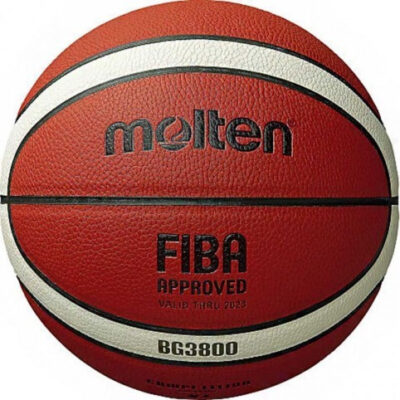Molten Μπάλα Μπάσκετ PU Leather basketBall #6 12 panels, FIBA APPROVED - B6G3800