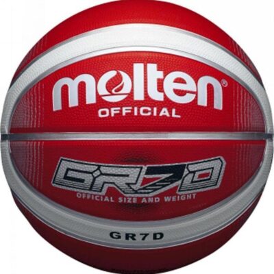 Molten  Μπάλα Μπάσκετ Indoor- Outdoor Rubber - Red - BGRX7D-WRW