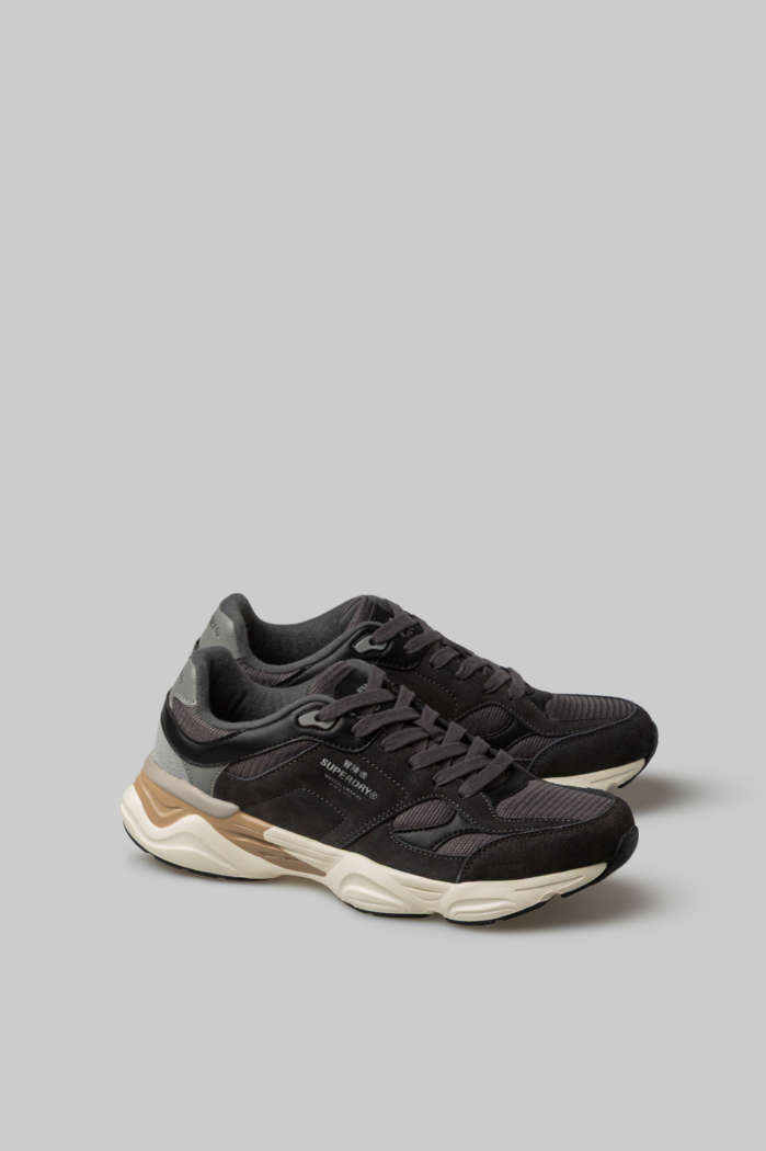 Superdry Παπούτσι Ανδρικό - Riley - C00110AV1-007 - Dark Grey/Black - Image 2
