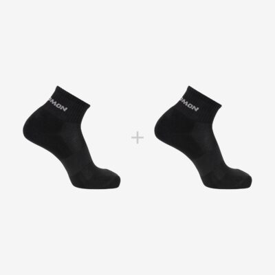 Salomon Κάλτσες Δύο Ζεύγη Unisex - EVASION ANKLE 2-PACK - C20875  Black