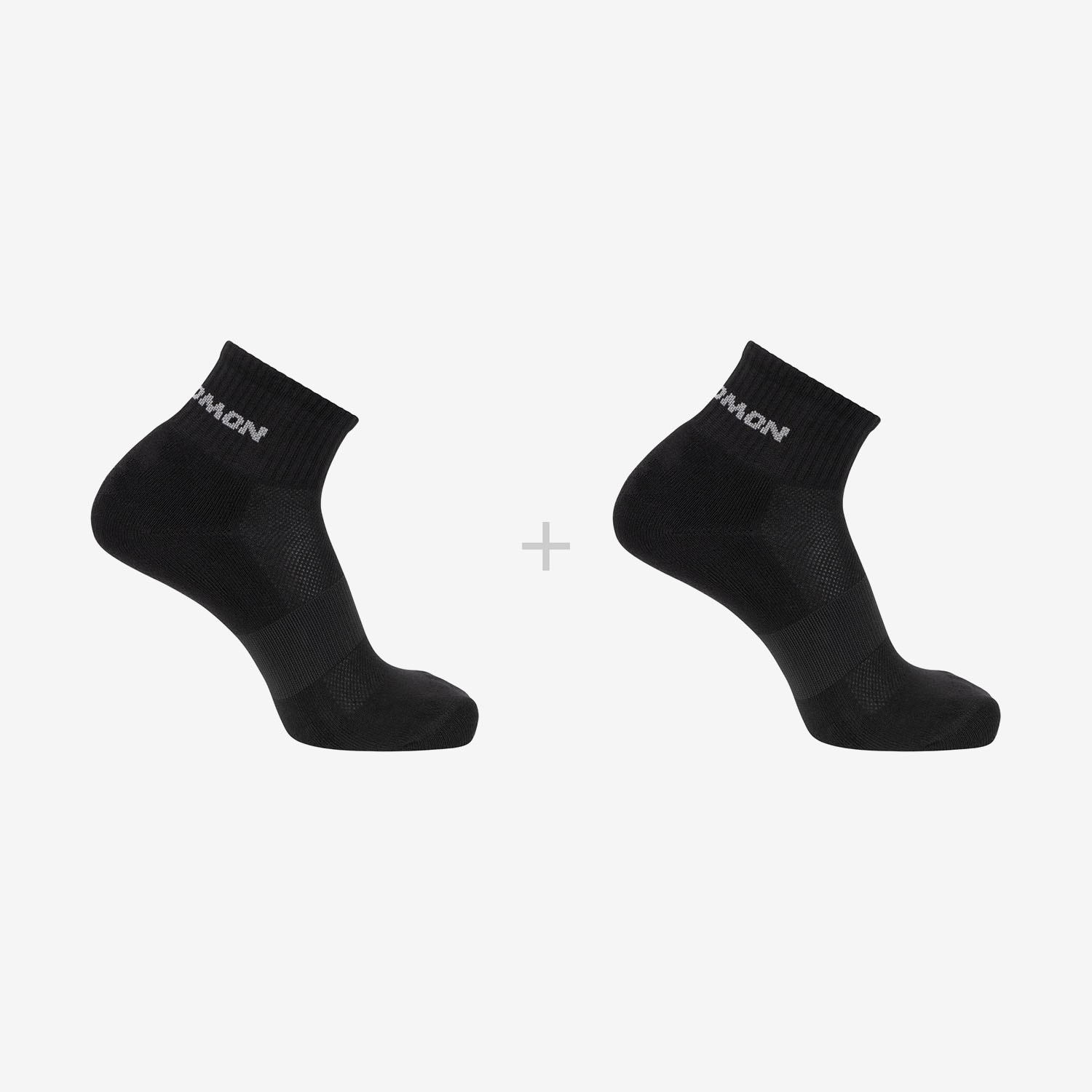 Salomon Κάλτσες Δύο Ζεύγη Unisex - EVASION ANKLE 2-PACK - C20875 Black