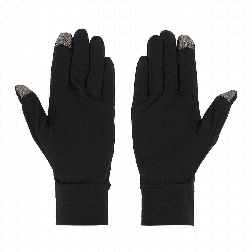 Salomon Unisex Γάντια - MERINO GLOVES - C26001 Black - Image 2