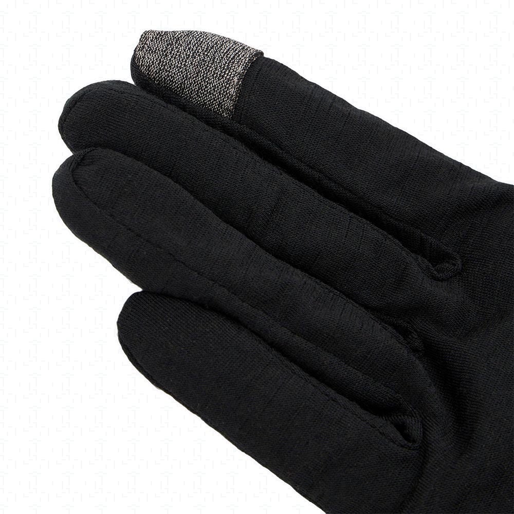 Salomon Unisex Γάντια - MERINO GLOVES - C26001 Black - Image 3
