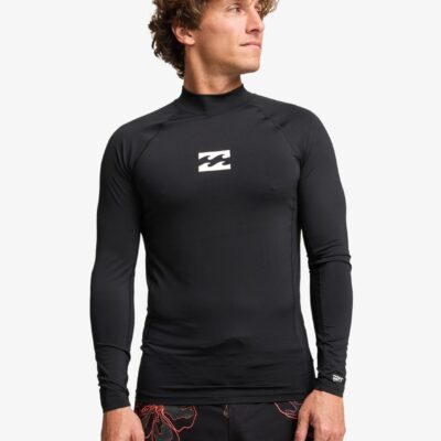 Billabong Ανδρικό Αντιλιακό Long Sleeve UPF 50 T-Shirt - Waves All Day - EBYWR00102-blk black