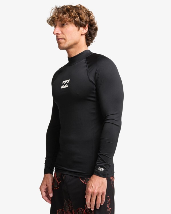 Billabong Ανδρικό Αντιλιακό Long Sleeve UPF 50 T-Shirt - Waves All Day - EBYWR00102-blk black - Image 4