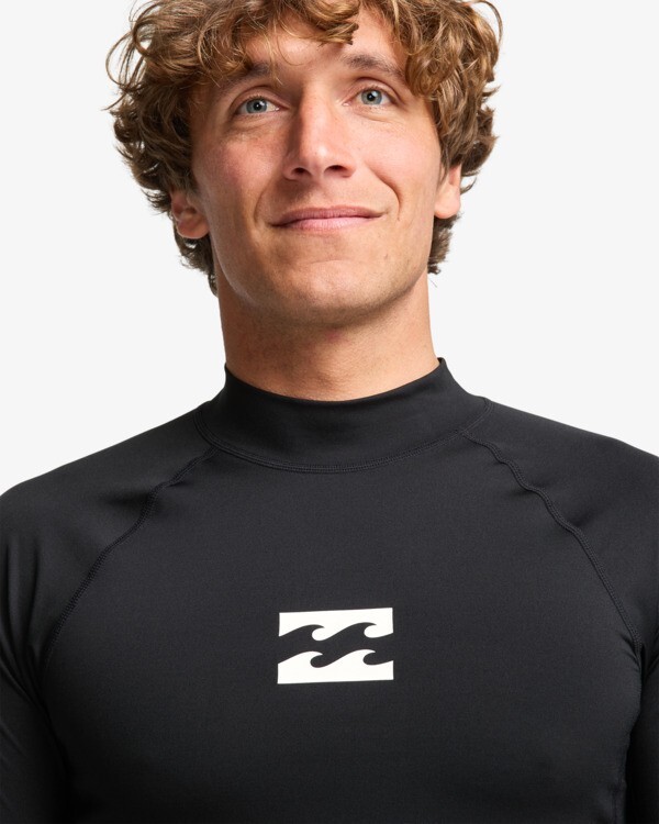 Billabong Ανδρικό Αντιλιακό Long Sleeve UPF 50 T-Shirt - Waves All Day - EBYWR00102-blk black - Image 5
