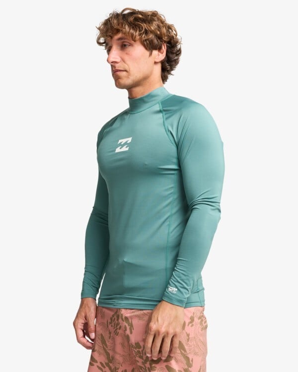Billabong Ανδρικό Αντιλιακό Long Sleeve UPF 50 T-Shirt - Waves All Day - EBYWR00102-bmr0 sea green - Image 4