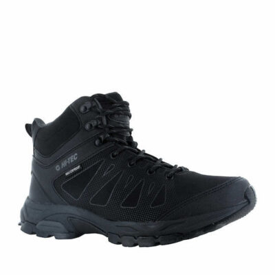 Hi-Tec Ανδρικά Ορειβατικά Μποτάκια - Raven Mid WP Men - Black - O006888-022