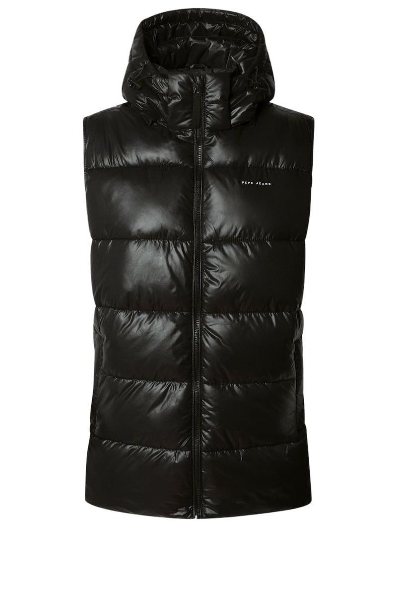 Pepe Jeans Γυναικείο Αμάνικο Μπουφάν - waterproof padded waistcoat - PL4024359-836 - black - Image 5