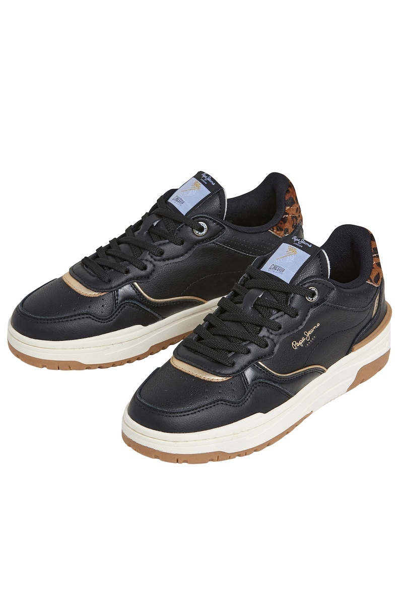 Pepe Jeans Παπούτσι Γυναικείο - Chester Supra - PLS000005-999 - Black - Image 2