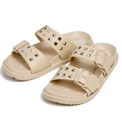 Pepe Jeans Γυναικεία Σανδάλια - Ocean Studs - PLS700005-837 - Chalk White
