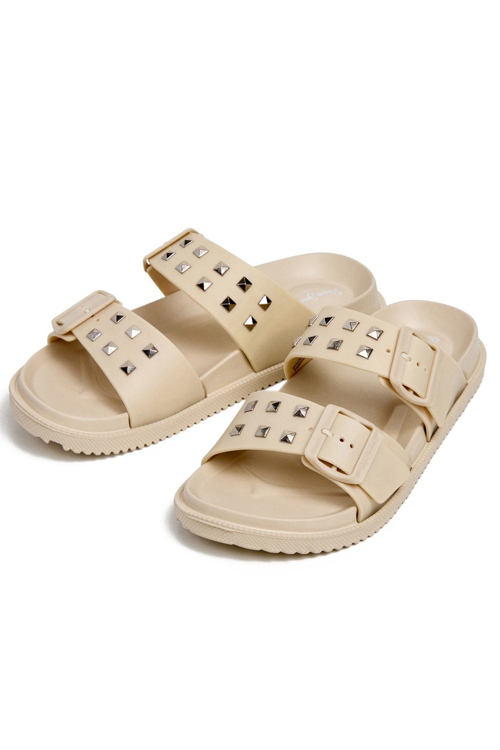 Pepe Jeans Γυναικεία Σανδάλια - Ocean Studs - PLS700005-837 - Chalk White