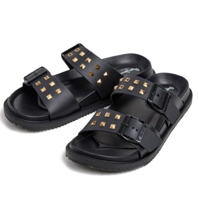 Pepe Jeans Γυναικεία Σανδάλια - Ocean Studs - PLS700005-999 - Black