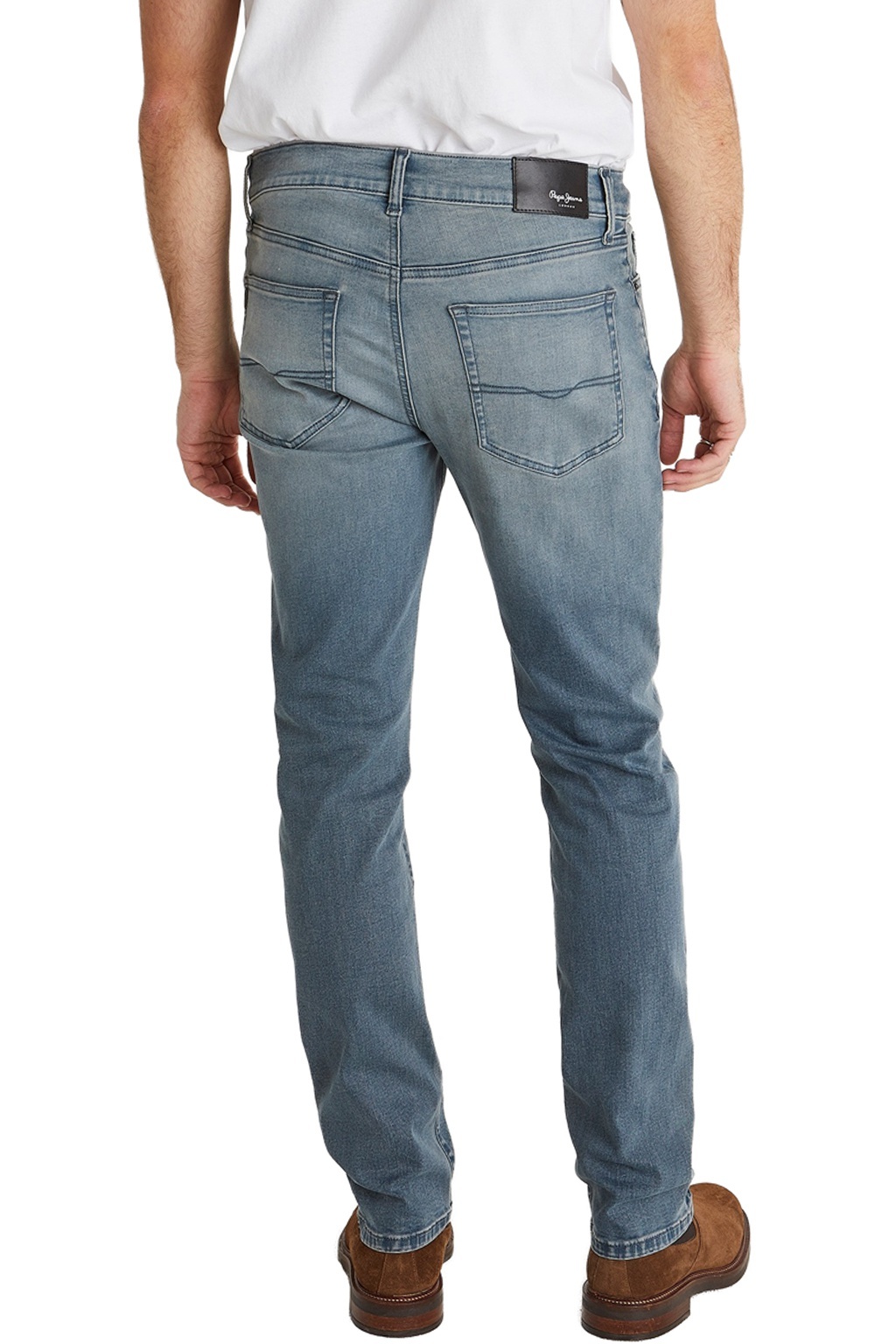 Pepe Jeans - Ανδρικό Παντελόνι Τζιν - Slim HATCH Jeans - PM2083988AD-000 denim - Image 2