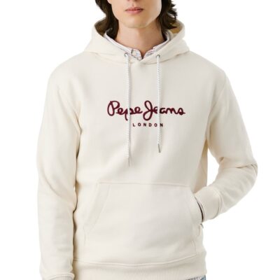 Pepe Jeans Ανδρικό Φούτερ Με Κουκούλα - MACBETH - PM5800009-804 - IVORY WHITE