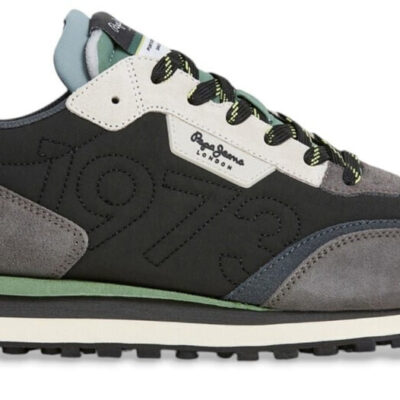 Pepe Jeans Παπούτσι Ανδρικό - Foster Connected - PMS600003-998 EBONISED GREY