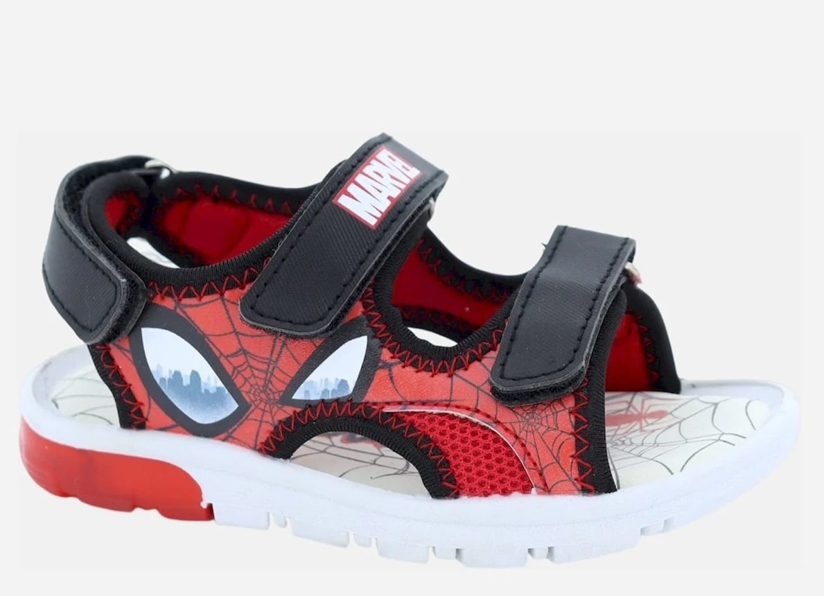 Disney Παπούτσι Παιδικό - Spiderman - Sandal Injected with lights synthetic insole - R1310419S - Red