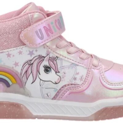 Disney Παπούτσι Παιδικό - Unicorn - Mid cut shoe with Lights TPR outsole - S8010093S-0044 - Pink