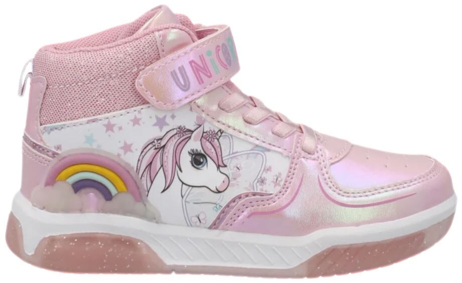 Disney Παπούτσι Παιδικό - Unicorn - Mid cut shoe with Lights TPR outsole - S8010093S-0044 - Pink