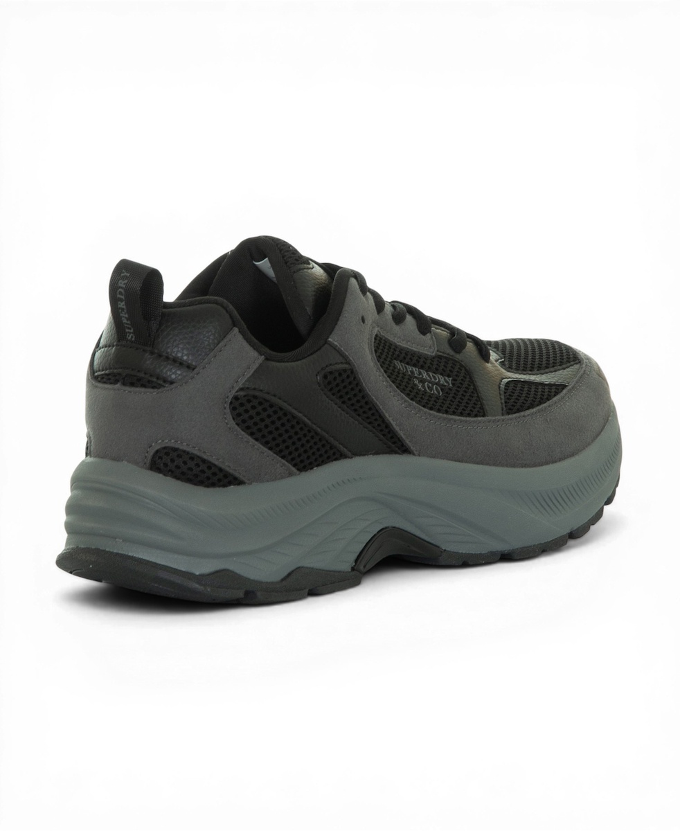 Superdry Παπούτσι Ανδρικό - HALLIX MOQS 500 SNEAKER - SDSS26204-BLACK - Image 3