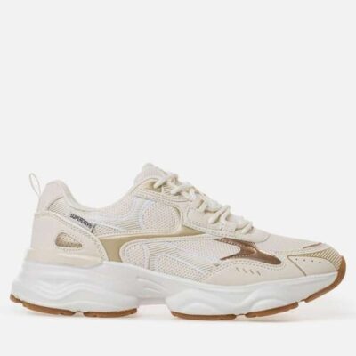 Superdry Παπούτσι Γυναικείο - Sundrift MOQS 800 Sneakers - SDSS26282-CREAM/WHITE