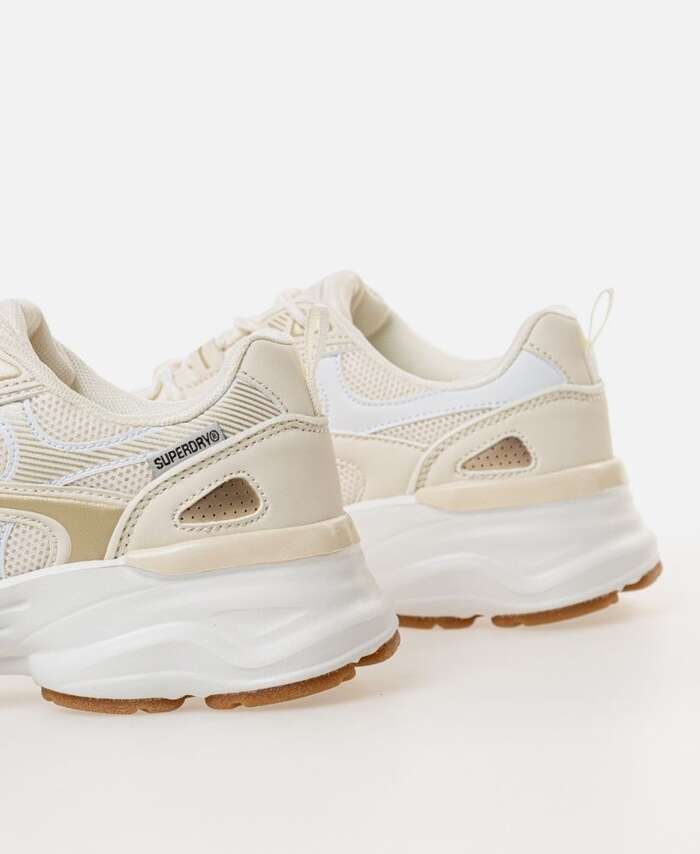 Superdry Παπούτσι Γυναικείο - Sundrift MOQS 800 Sneakers - SDSS26282-CREAM/WHITE - Image 4