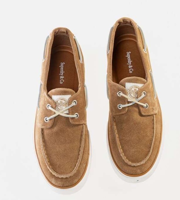 Superdry Παπούτσι Ανδρικό - Antoni Μοκασίνια MOQS 600 Boat Shoes - SDSS26200-KELP - Image 4