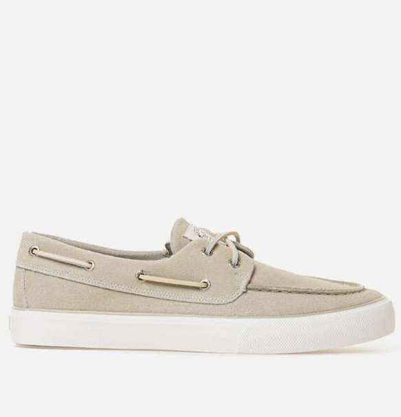 Superdry Παπούτσι Ανδρικό - Antoni Μοκασίνια MOQS 600 Boat Shoes - SDSS26200-LILY WHITE