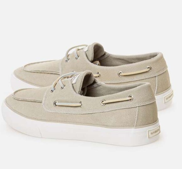 Superdry Παπούτσι Ανδρικό - Antoni Μοκασίνια MOQS 600 Boat Shoes - SDSS26200-LILY WHITE - Image 4