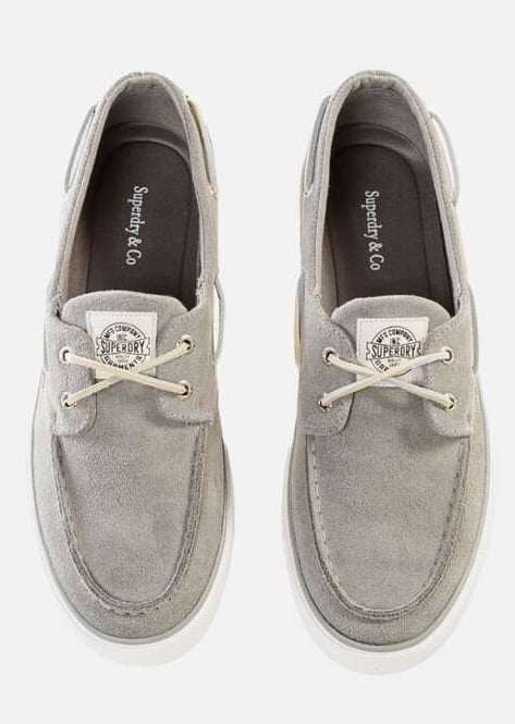 Superdry Παπούτσι Ανδρικό - Antoni Μοκασίνια MOQS 600 Boat Shoes - SDSS26200-WHITE SAND - Image 4