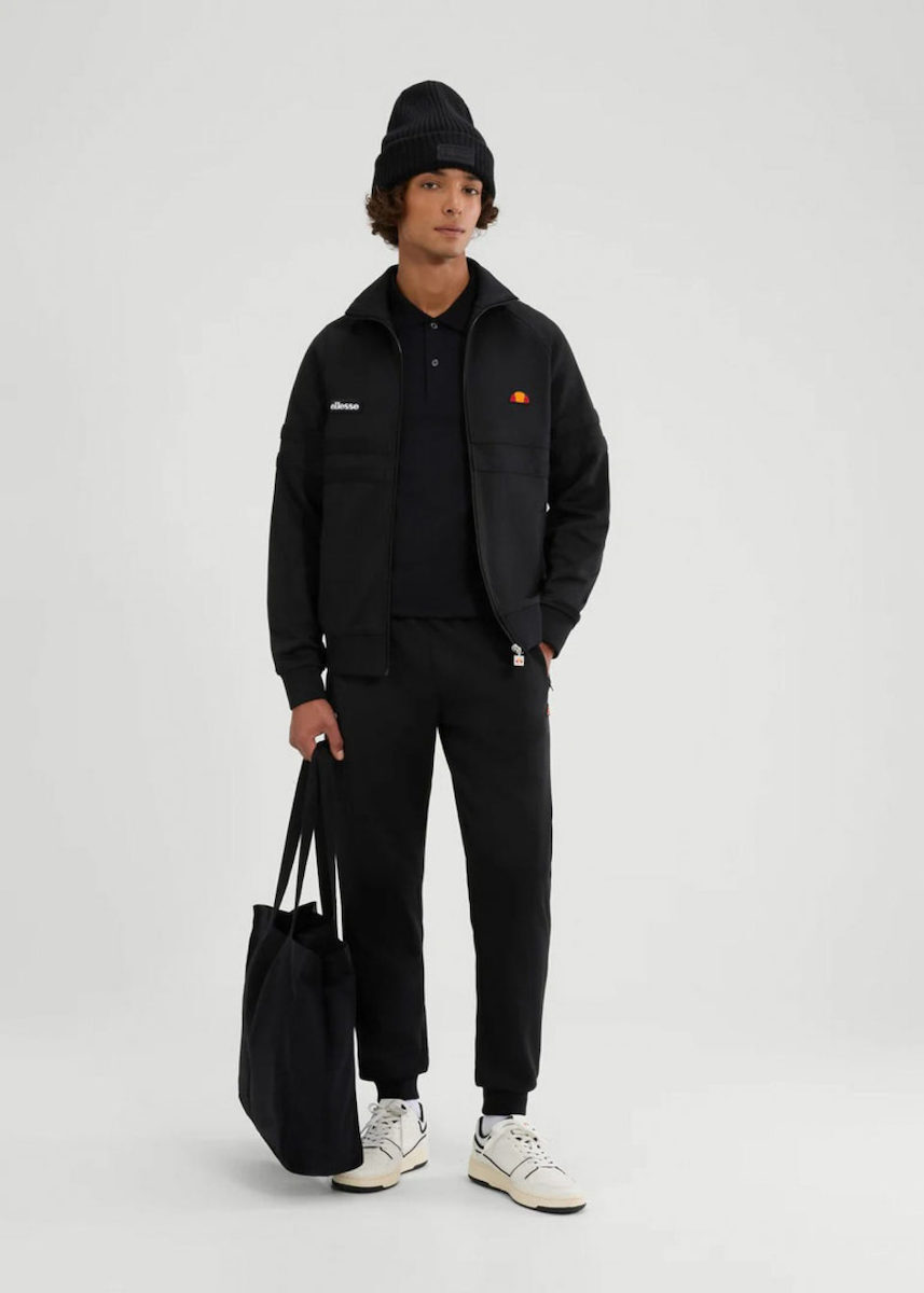 Ellesse Ανδρική Ζακέτα - RIMINI TRACK JACKET - SHB00892-015 BLACK MONO - Image 3